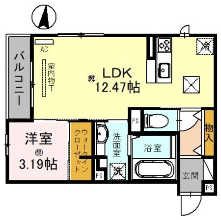 D-room東公園の物件間取画像