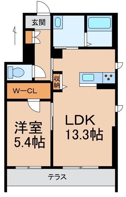 アリエス十三番丁の物件間取画像