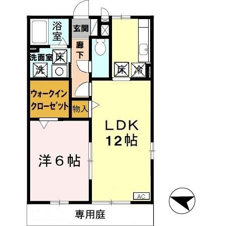 海南駅 バス12分  浜の宮下車：停歩5分 1階の物件間取画像