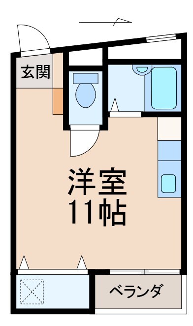 物件間取画像