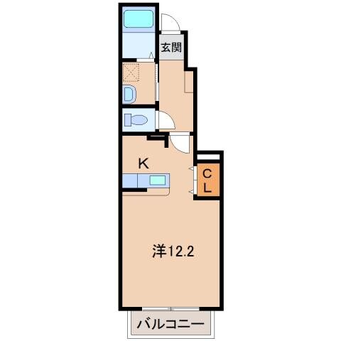 グリーン・ビュー千寿の物件間取画像