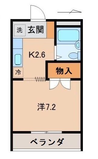 ブエナビスタ和歌山イーストⅡの物件間取画像