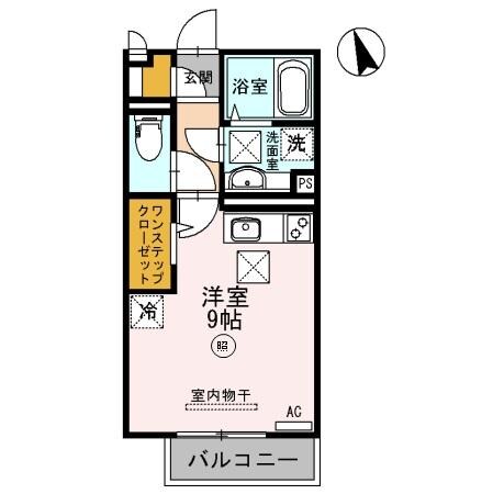 クレール出島の物件間取画像