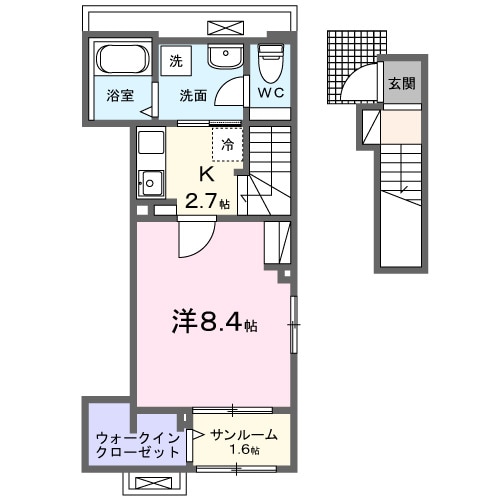 マルコ　高松の物件間取画像