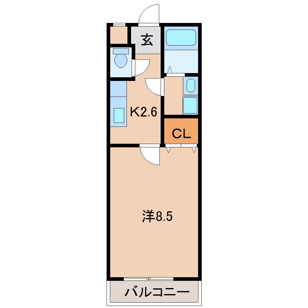 フジパレスＹ＆Ｔの物件間取画像