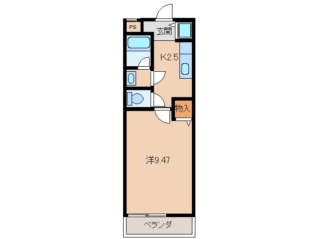 ドムス 今福の物件間取画像