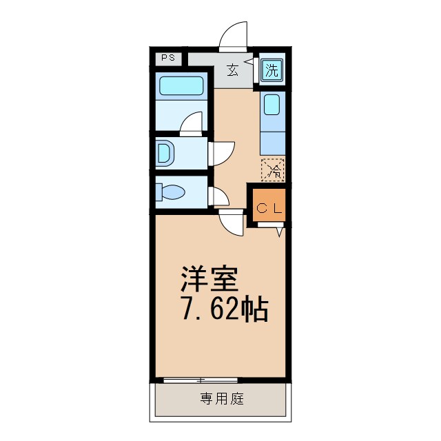 フジパレス秋月３３の物件間取画像