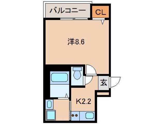 フジパレス田中町の物件間取画像