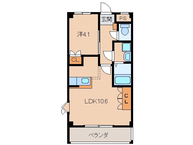 ソレアードの物件間取画像