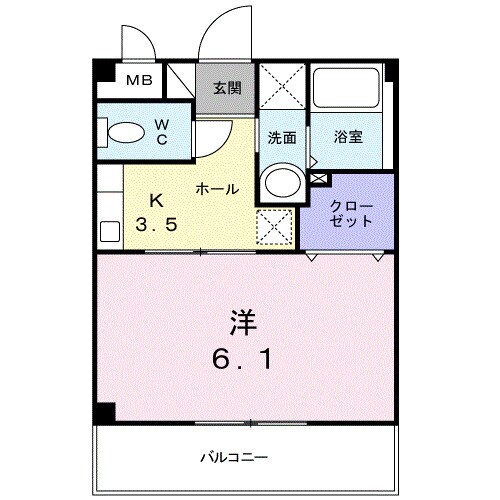 プランドールの物件間取画像