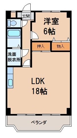 キューブＮの物件間取画像