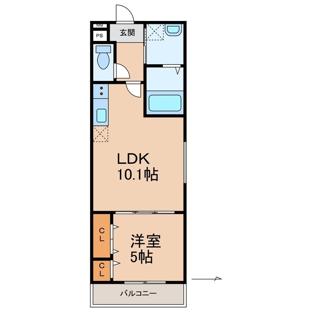 フジパレス吹屋町Ⅲ番館の物件間取画像