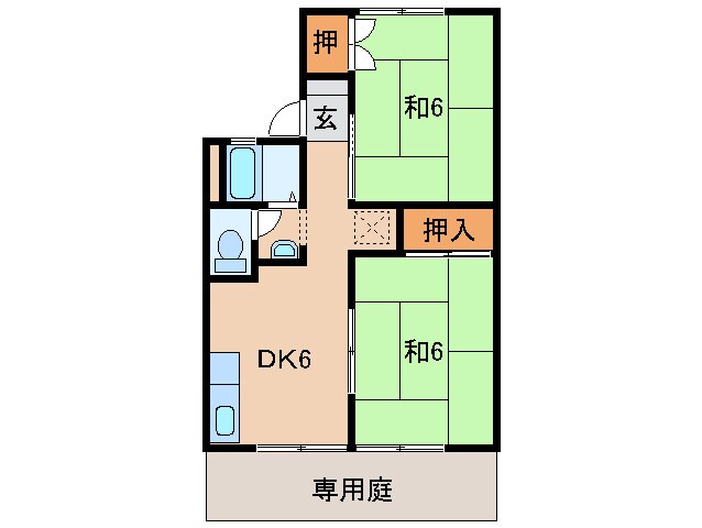 セジュールＫＯＹＡの物件間取画像