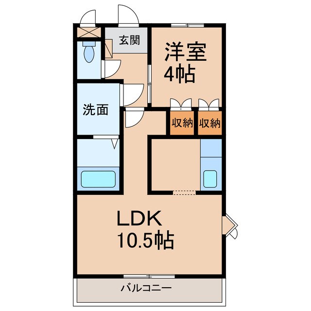 リッチ＆フォースKITAJIMAの物件間取画像