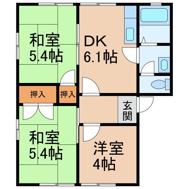 ハイツフォレストの物件間取画像