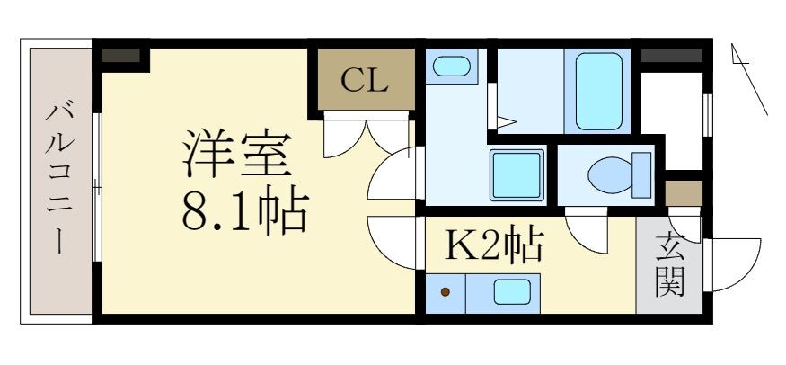 ル・マンＡ１番館の物件間取画像