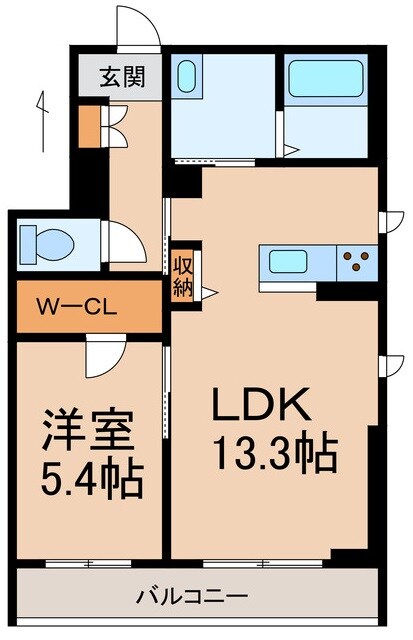 アリエス十三番丁の物件間取画像