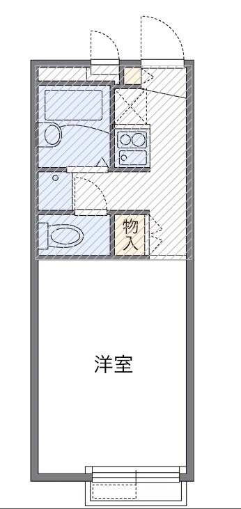 エクセルハイツ神前の物件間取画像