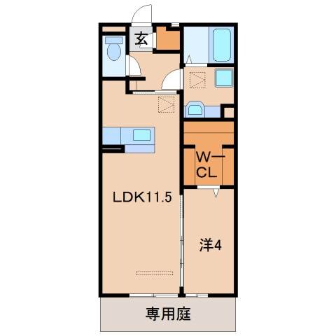 紀伊中ノ島駅 徒歩14分 1階の物件間取画像