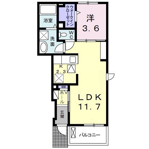 ソレイユT・DⅢの物件間取画像