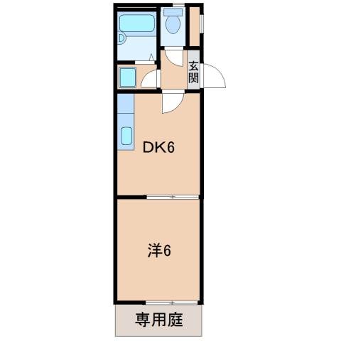 シャンティイ中ノ島の物件間取画像
