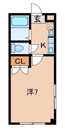 パープルハイツの物件間取画像