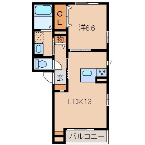 シャーメゾンWILLの物件間取画像