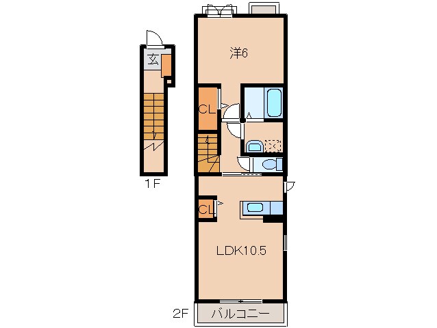 ブリランテの物件間取画像