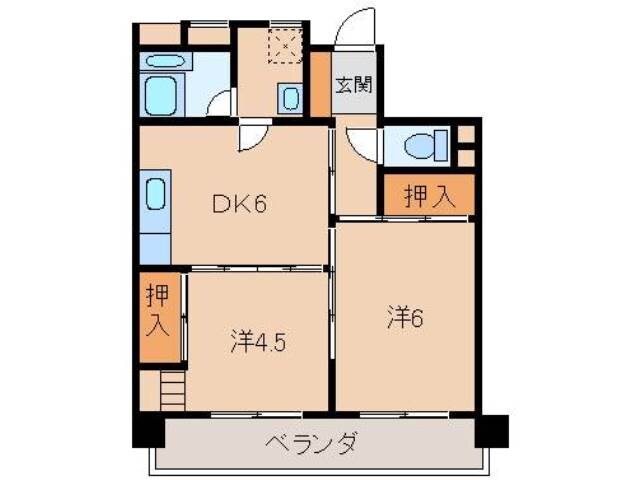 第２川端マンションの物件間取画像