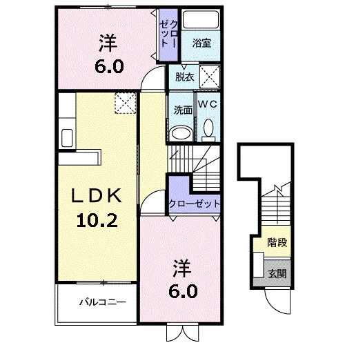 ドリーム・みちⅡの物件間取画像