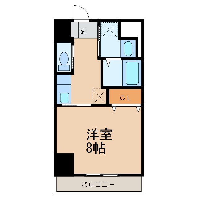 和歌山駅 徒歩9分 3階の物件間取画像