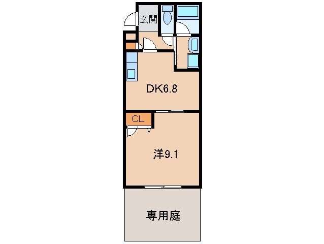 Ｍ グラナートの物件間取画像