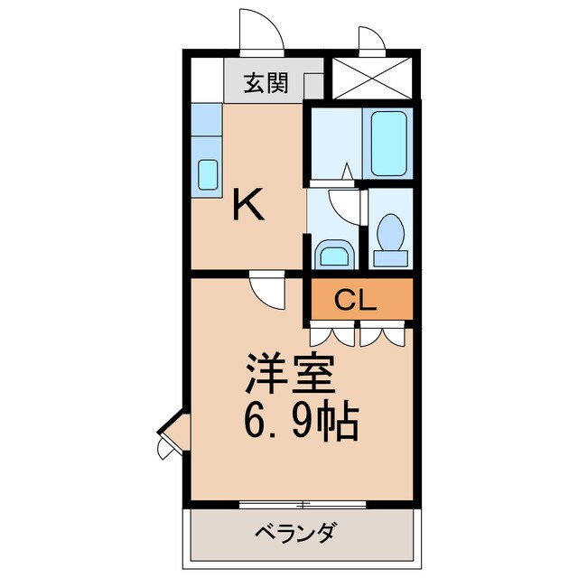 ピアチェーレの物件間取画像