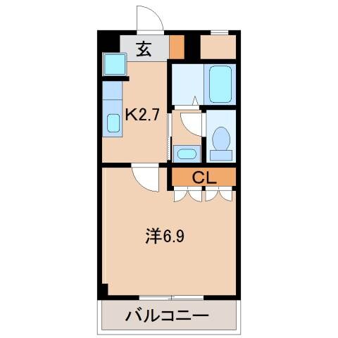 ポートＭの物件間取画像