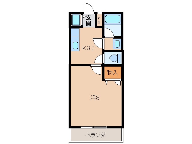 Ｔ・Ｈパレス今福の物件間取画像