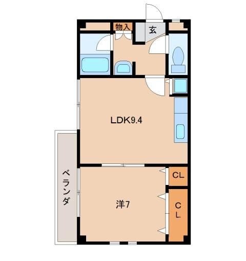 グリーンフル昇の物件間取画像