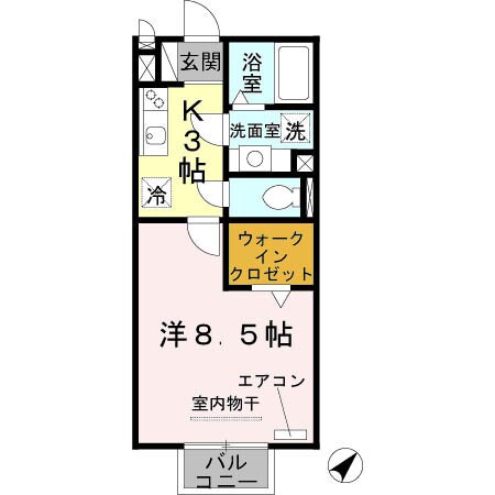和歌山駅 徒歩25分 2階の物件間取画像