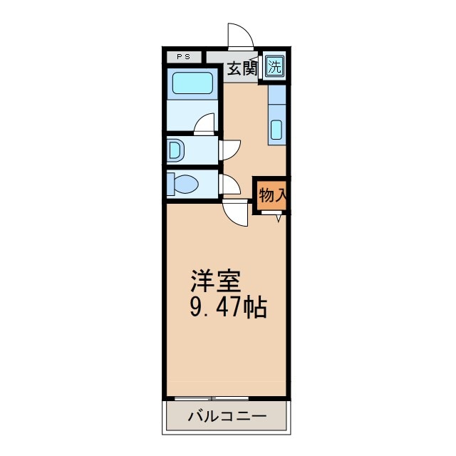 アビテ秋月南の物件間取画像