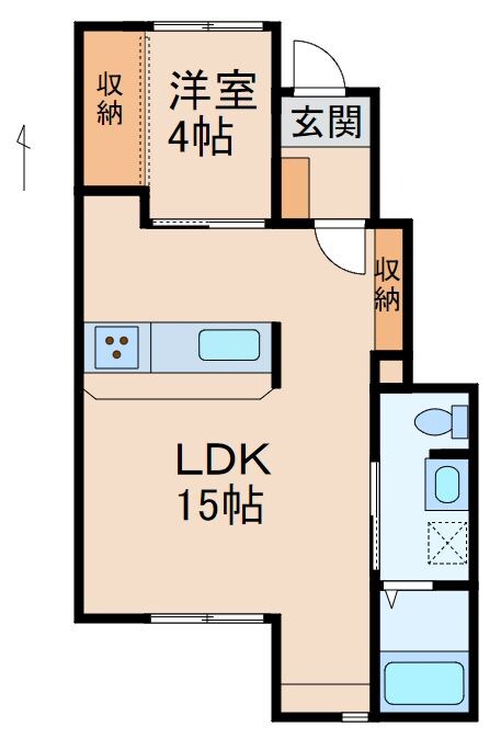 カーサ ビアンコの物件間取画像