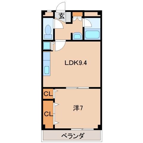 グリーンフル昇の物件間取画像