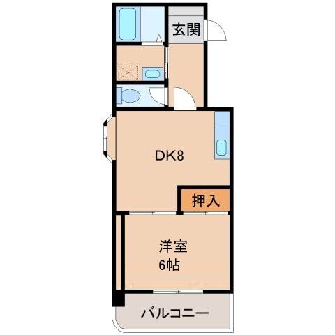 グランメール美園の物件間取画像