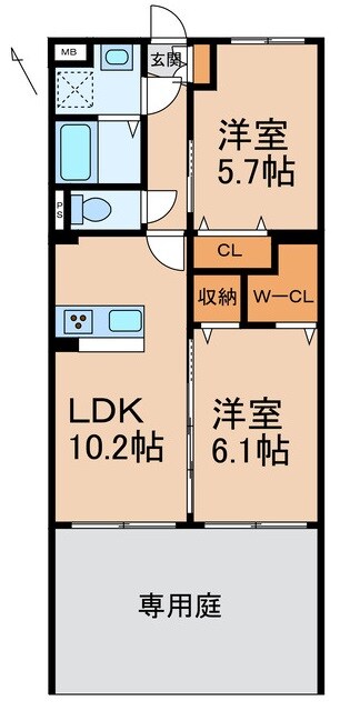 LUCRASの物件間取画像