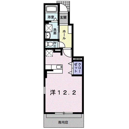 宮前駅 徒歩13分 1階の物件間取画像