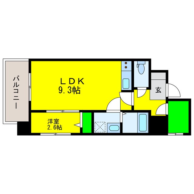 アステリア萱町の物件間取画像