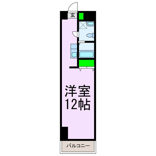 カローラ東雲の物件間取画像