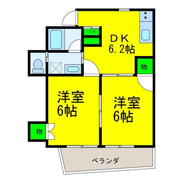 アップルリングの物件間取画像