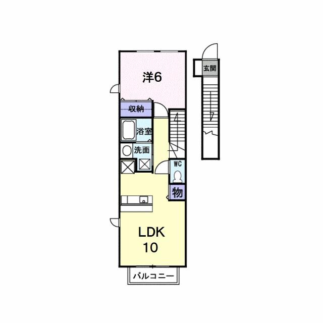 ステラ　プレッソ　Ｂの物件間取画像