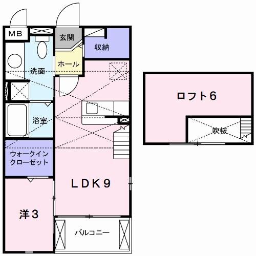 ソレイユの物件間取画像