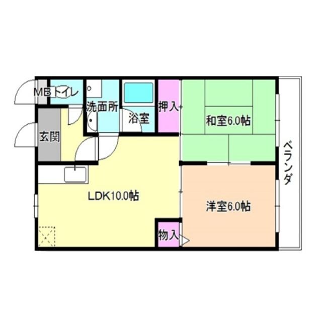 サンライズ・マゼミの物件間取画像