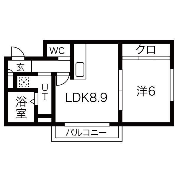 コンフォルタ星田の物件間取画像